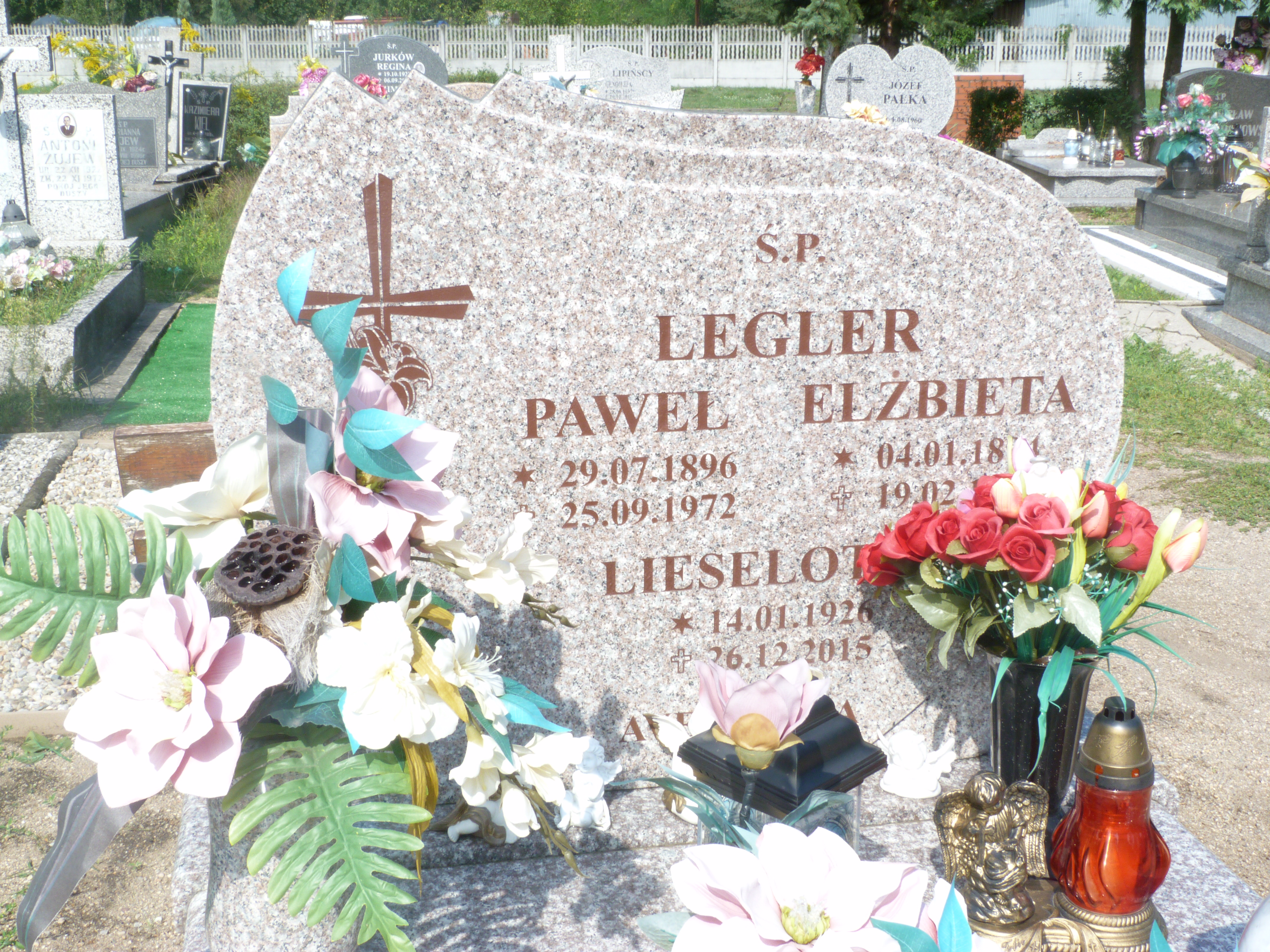 Grób Lieselotte Legler