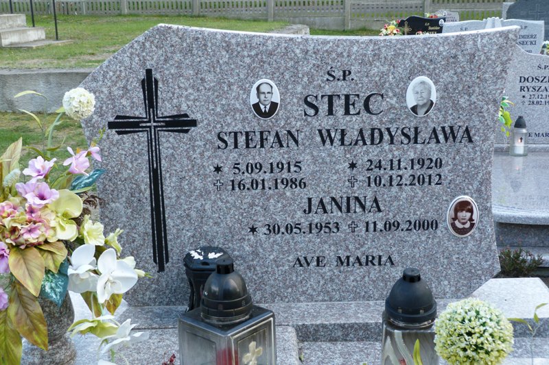 Stefan Stec 1915 Pieńsk - Grobonet - Wyszukiwarka osób pochowanych