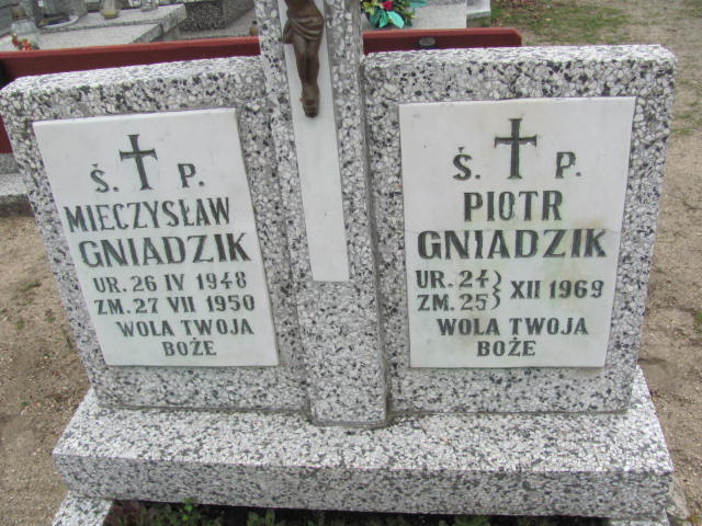 Piotr Gniadzik 1969 Pieńsk - Grobonet - Wyszukiwarka osób pochowanych
