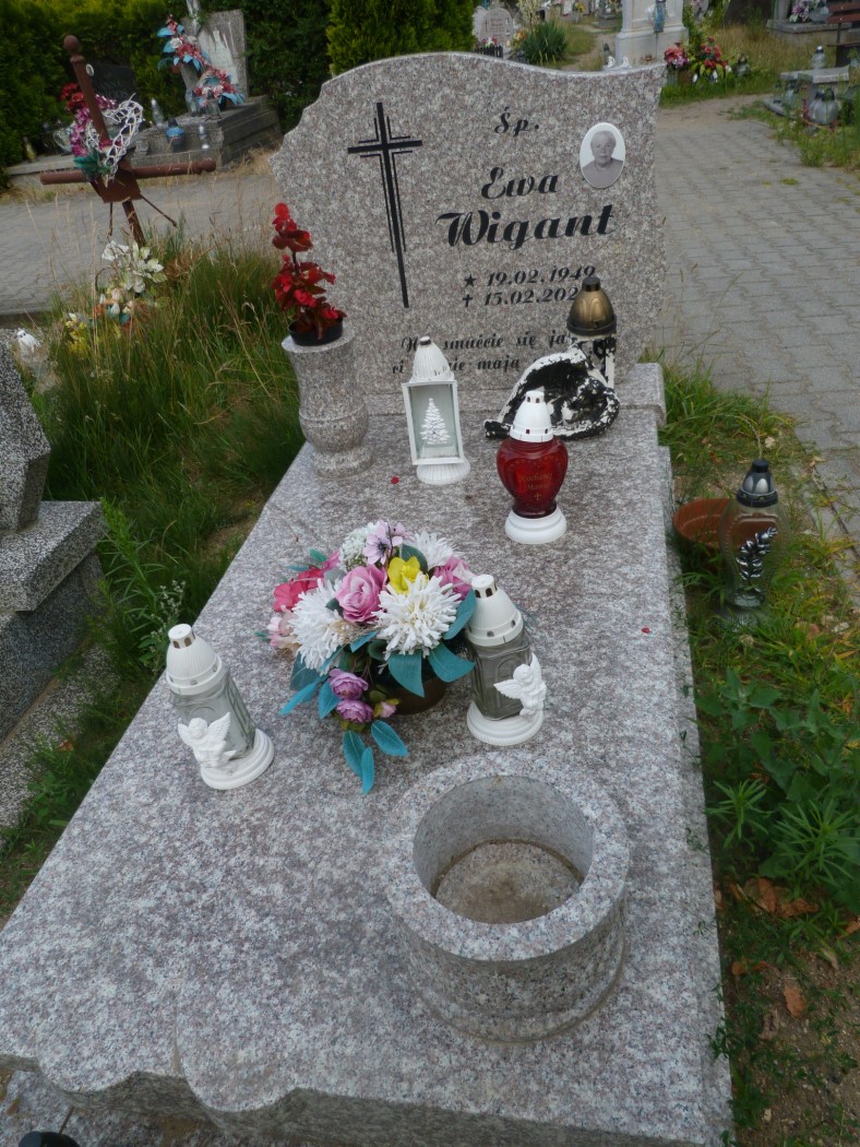 Ewa Wigant 1949 Pieńsk - Grobonet - Wyszukiwarka osób pochowanych
